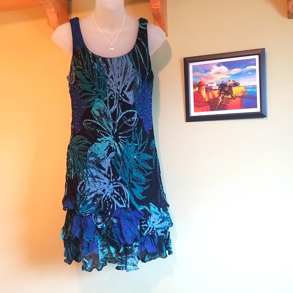 EVA blue Dress